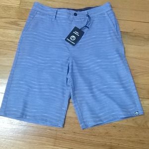 Free Plant Men's Blue Gray Swim Shorts Size 16